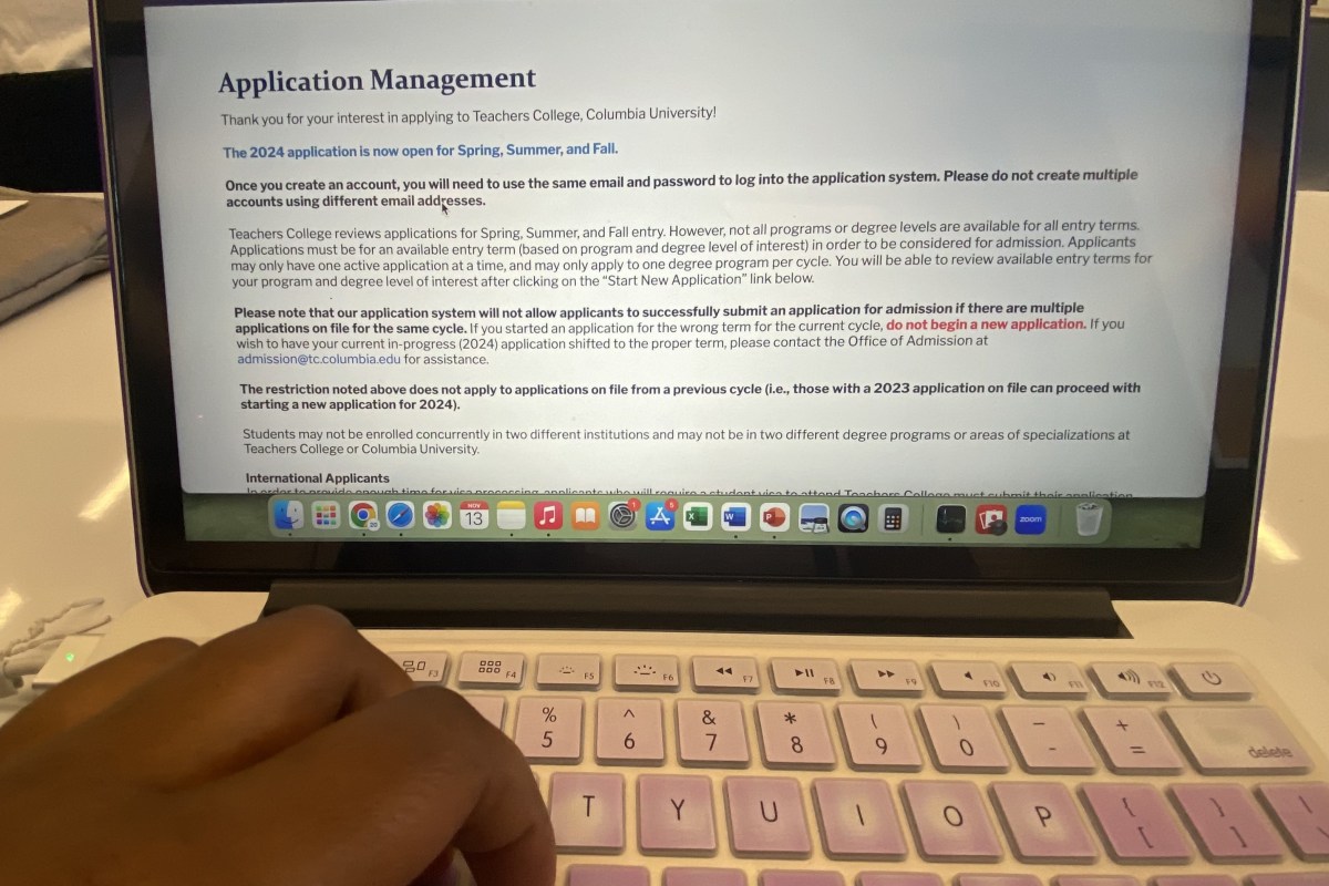 Advice for Applying to Teachers College