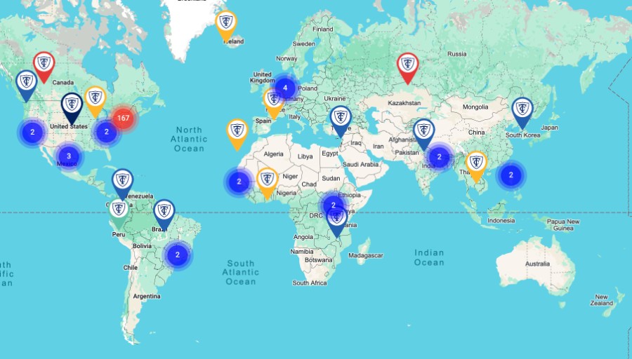 TC Community Partnerships Map