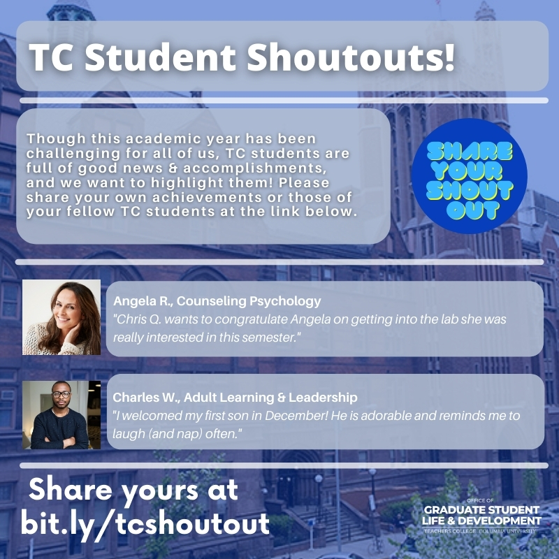 Student Shoutouts