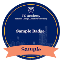 Placeholder/sample badge for winter courses