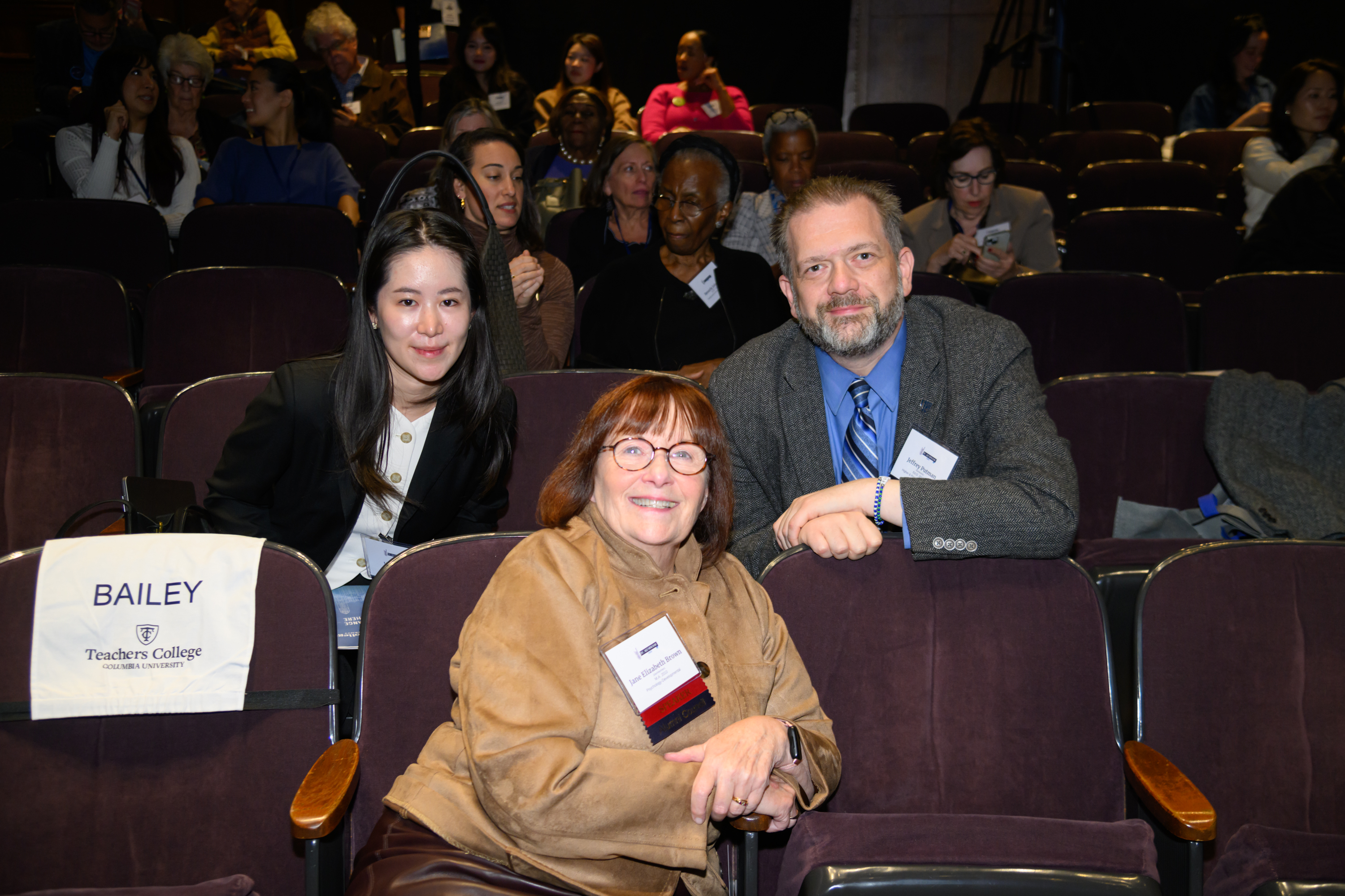 TC Alumni Day 2025 People Sitting in Auditorium