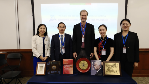 Guest speakers of the morning session on Day Two of the CoCE 25th Anniversary Academic Week