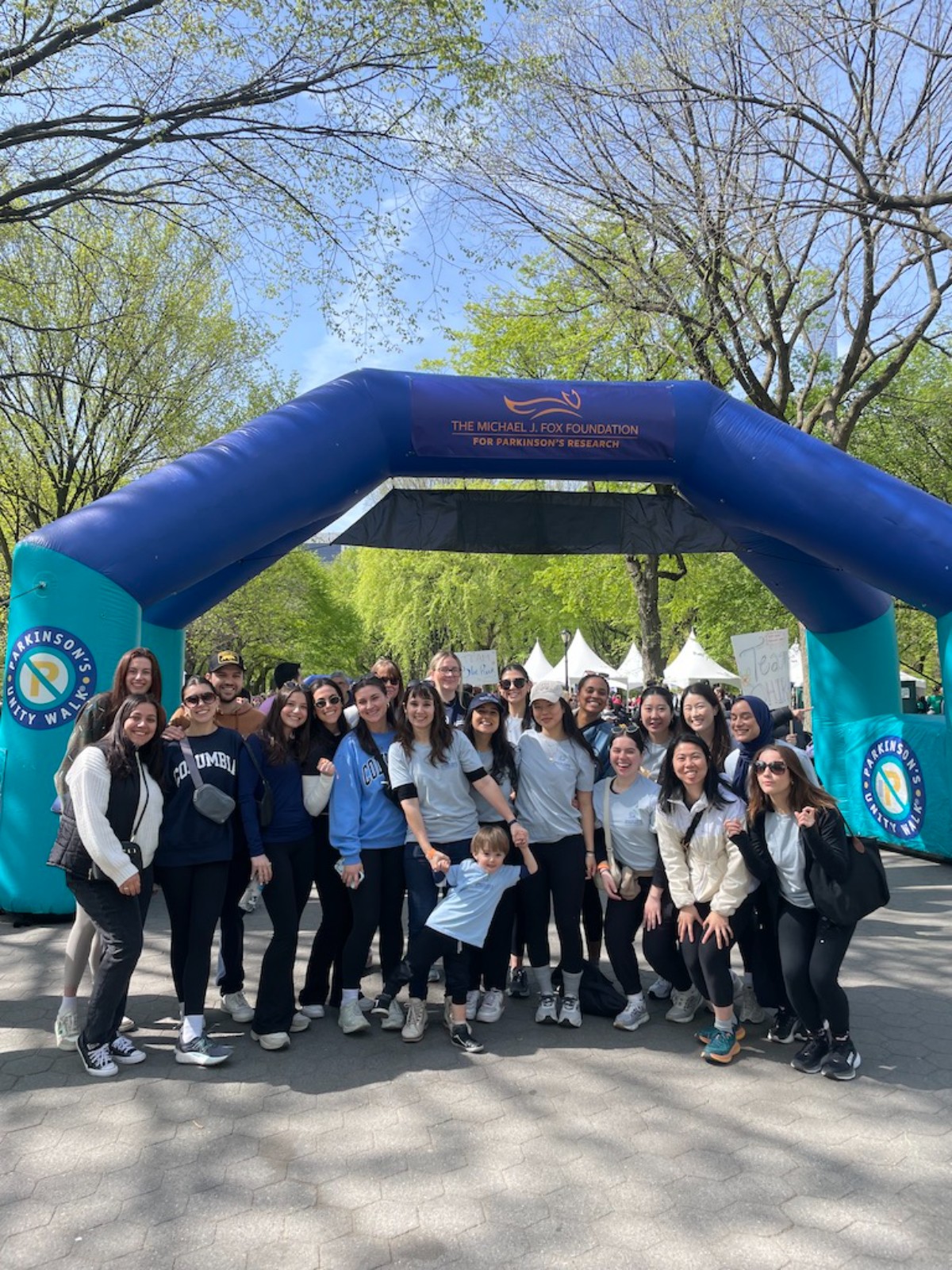 Students at unity walk 2024