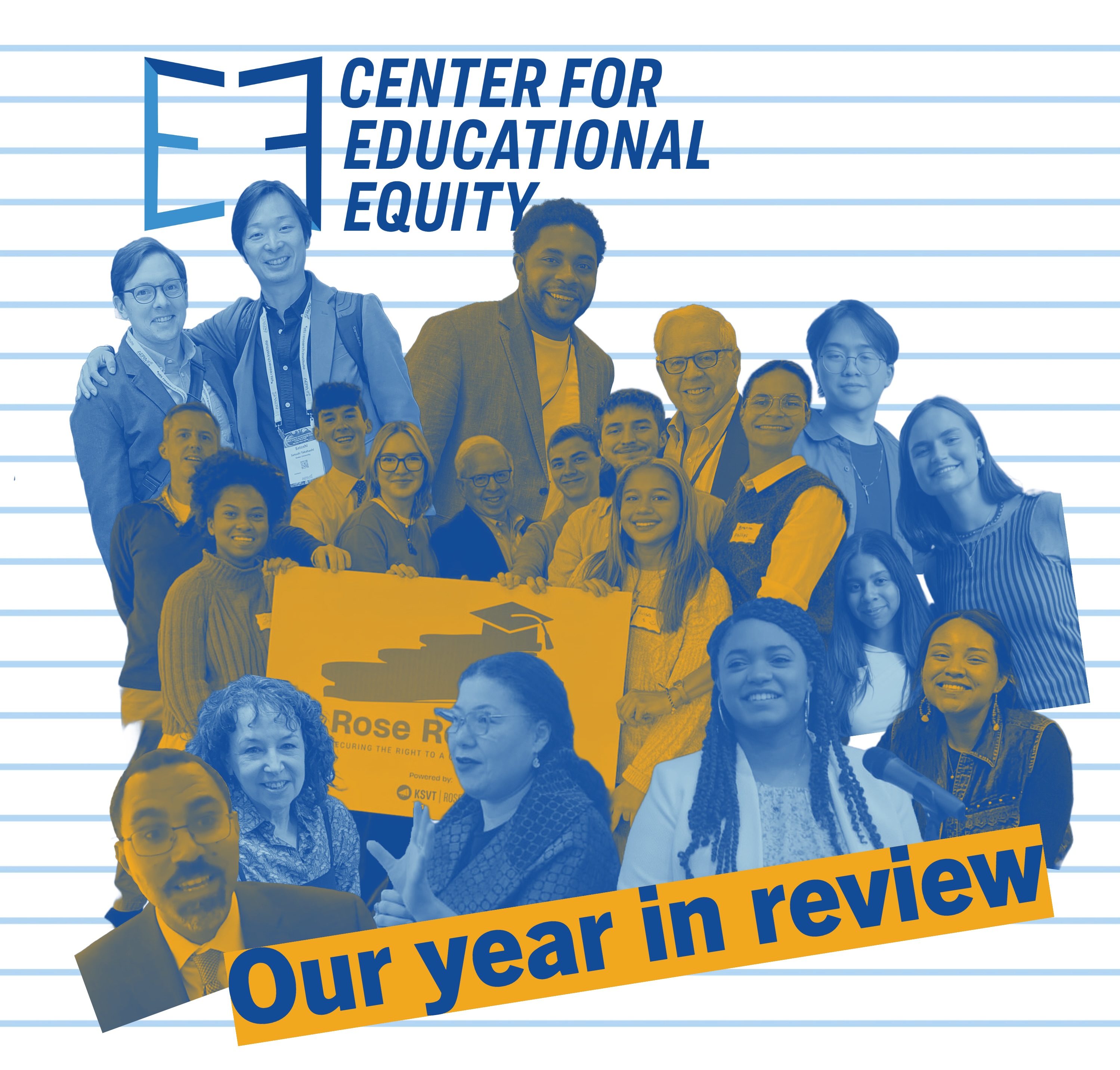 A photo of CEE staff members