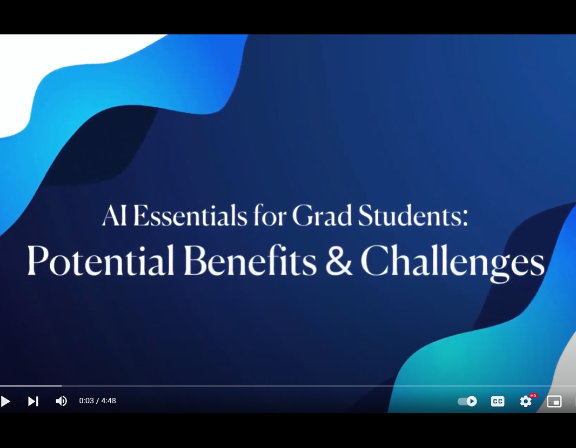 Add AI Essentials for Grad Students: Benefits and Challenges image