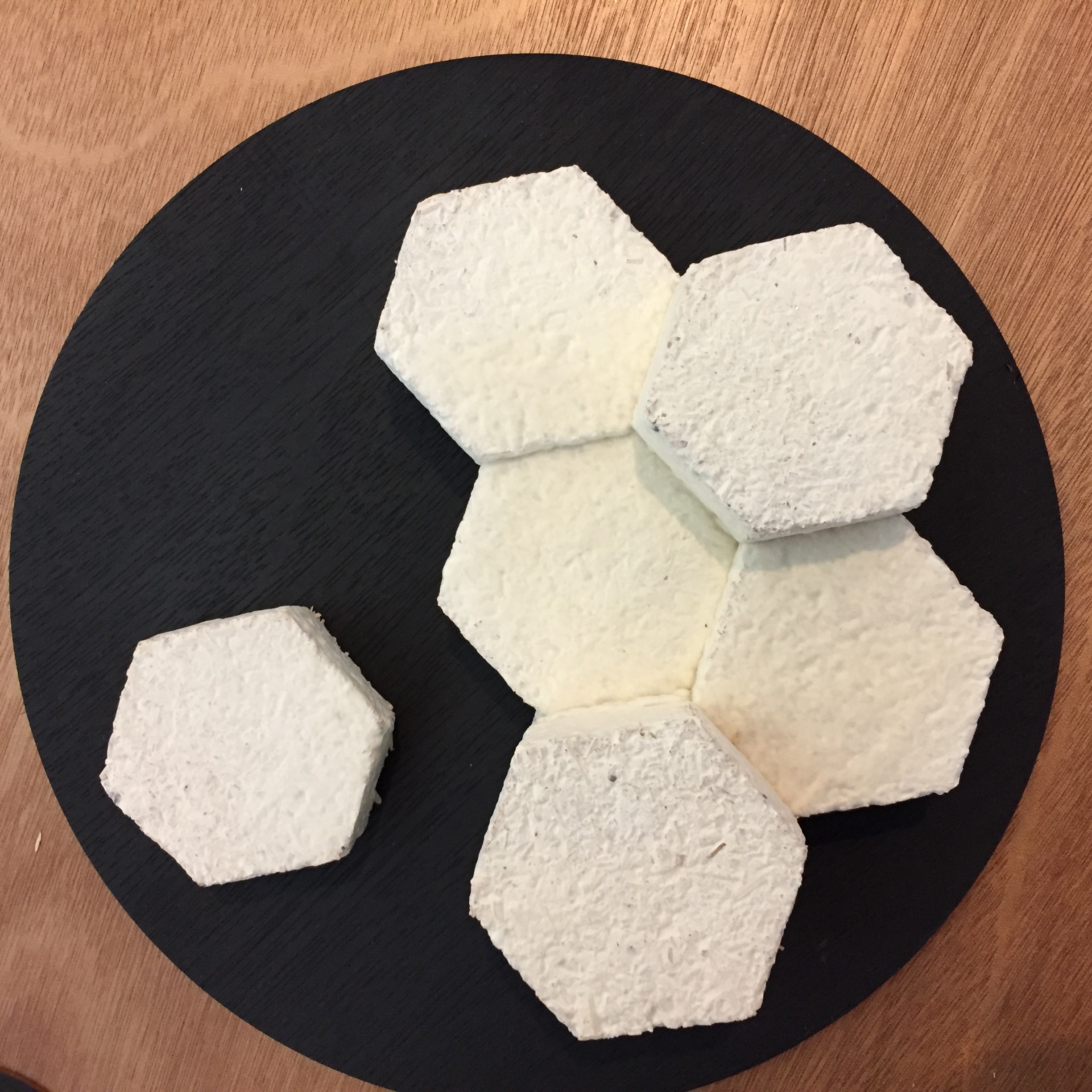 Mycelium Hexagon scuplture