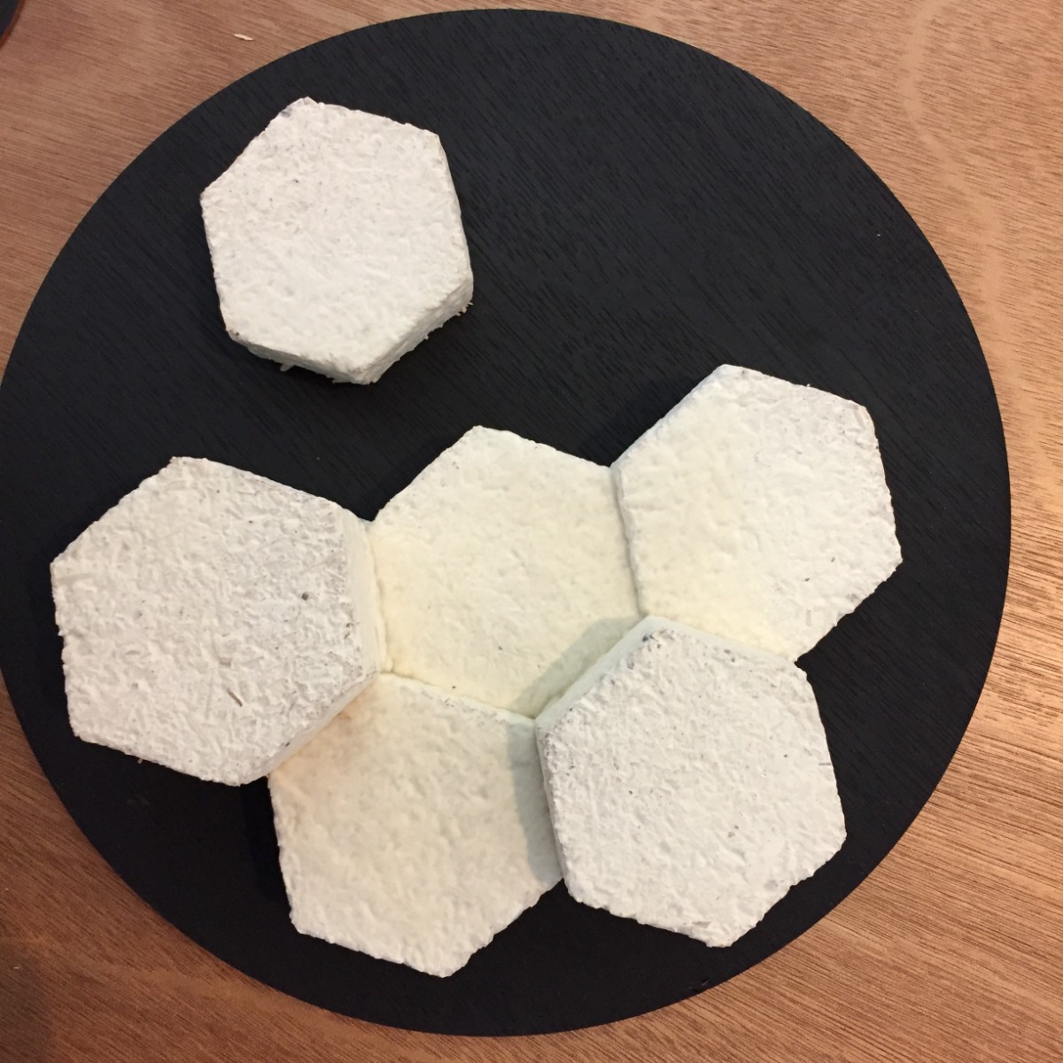 Mycelium Hexagon scuplture