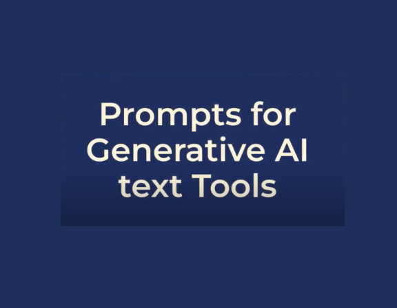 prompts for generative ai text tools image