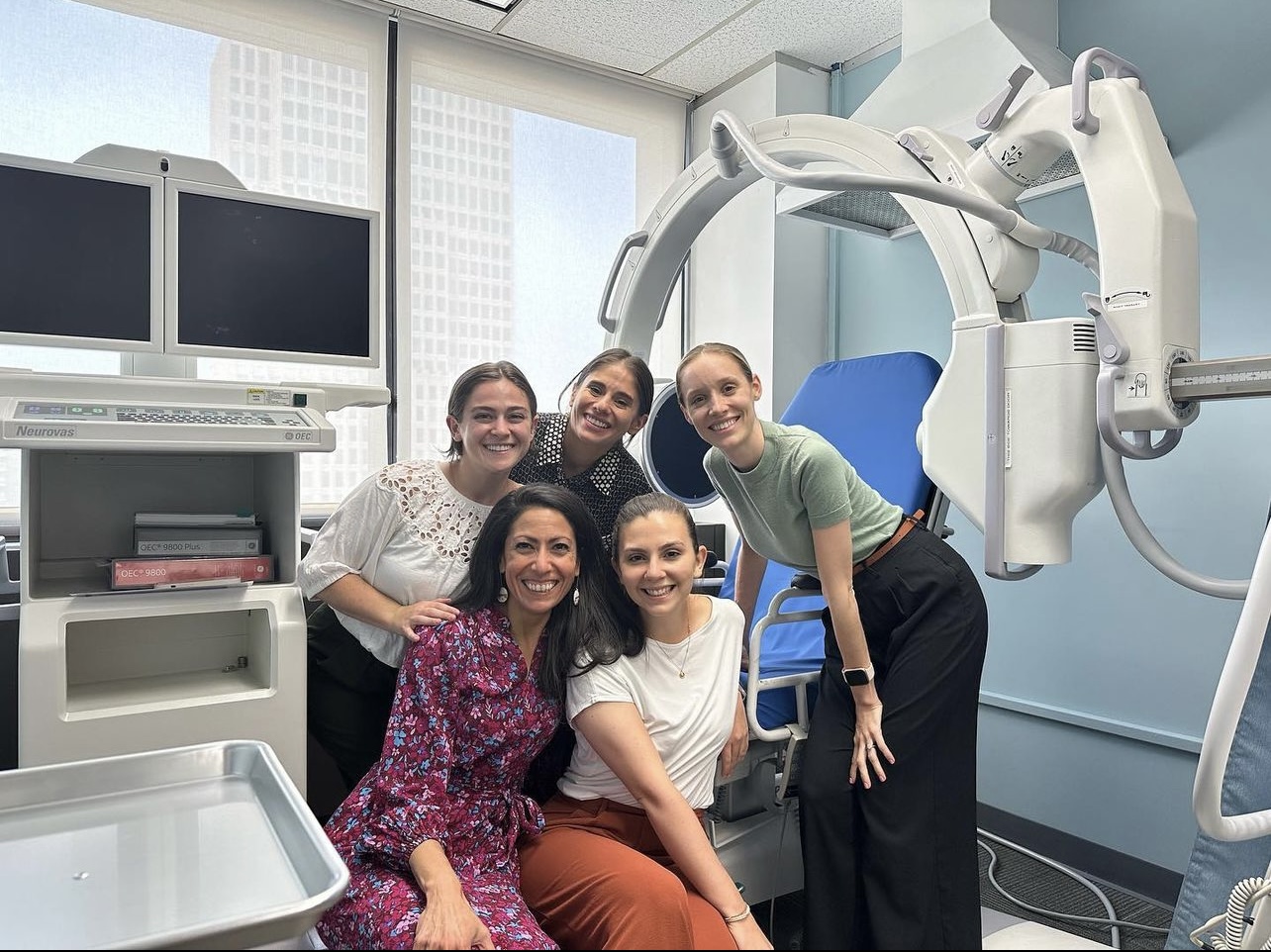 Top Row, left to right: Kelly Veit, Justine Dallal-York, Emilie Lowell 
Bottom Row, left to right: Michelle Troche, Katya Villarreal Cavazos