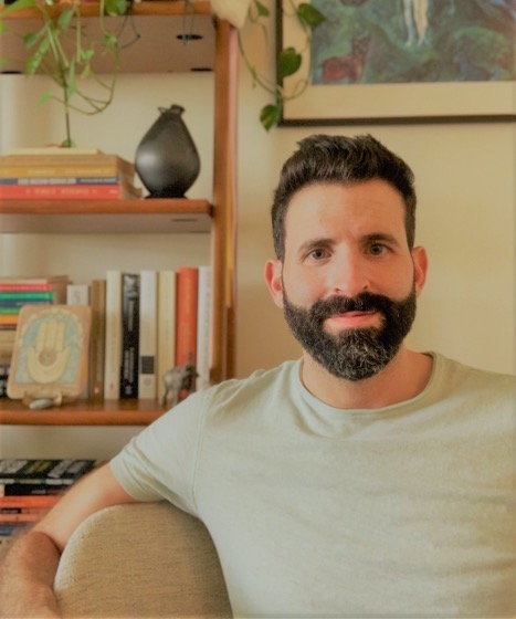 Marc Feller posing for profile