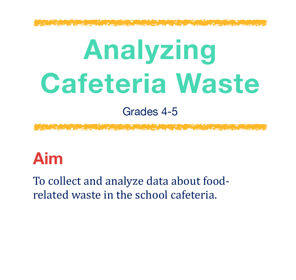 Analyzing Cafeteria Waste