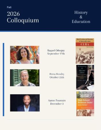 Fall 2026 Hist Colloquium Poster