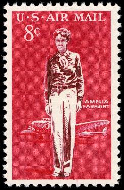 Amelia_Earhart_Stamp_1963