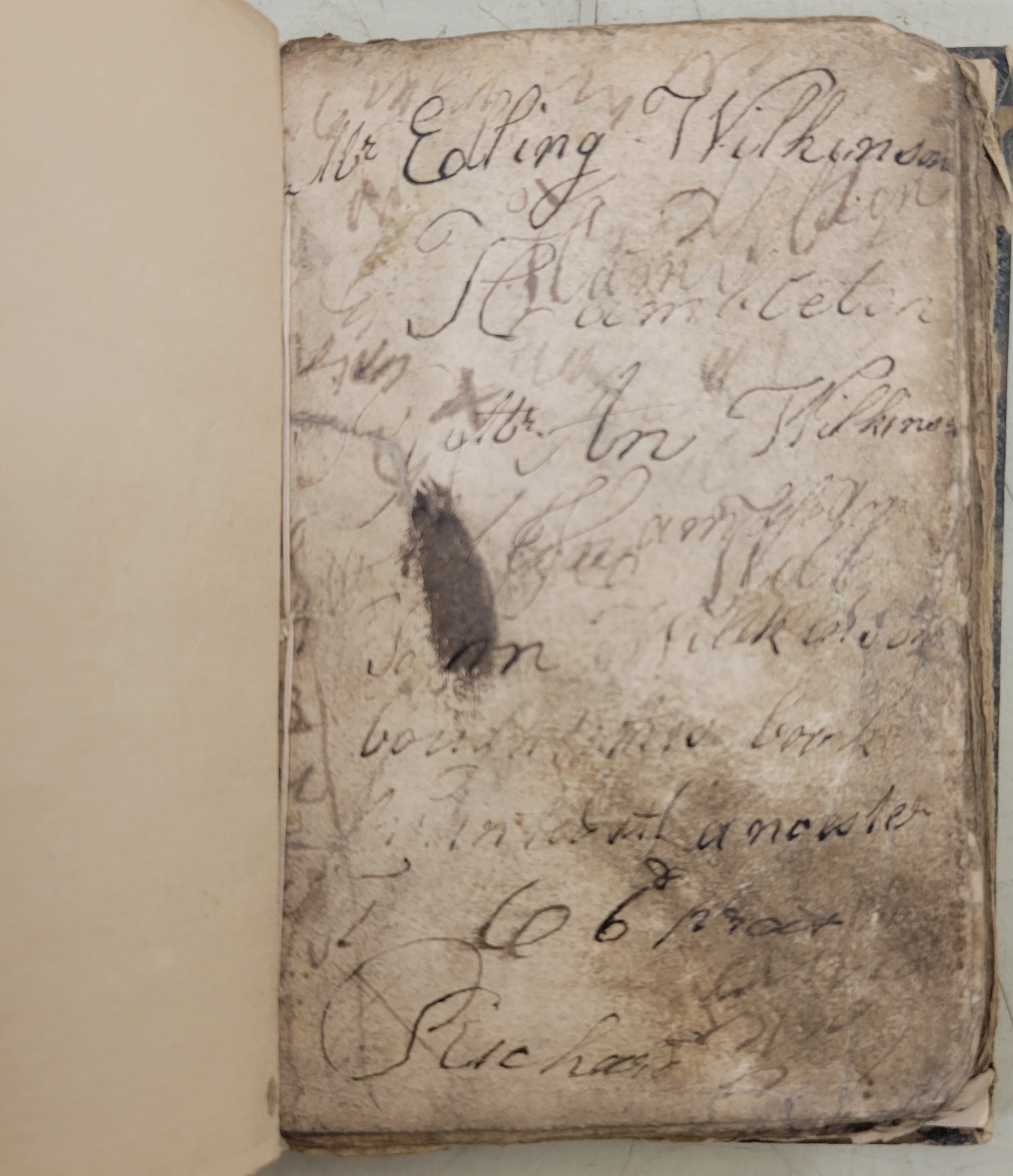 page of book