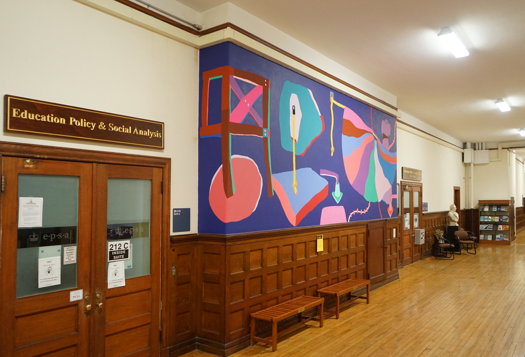 Unleashing Mural in Zankel Hall