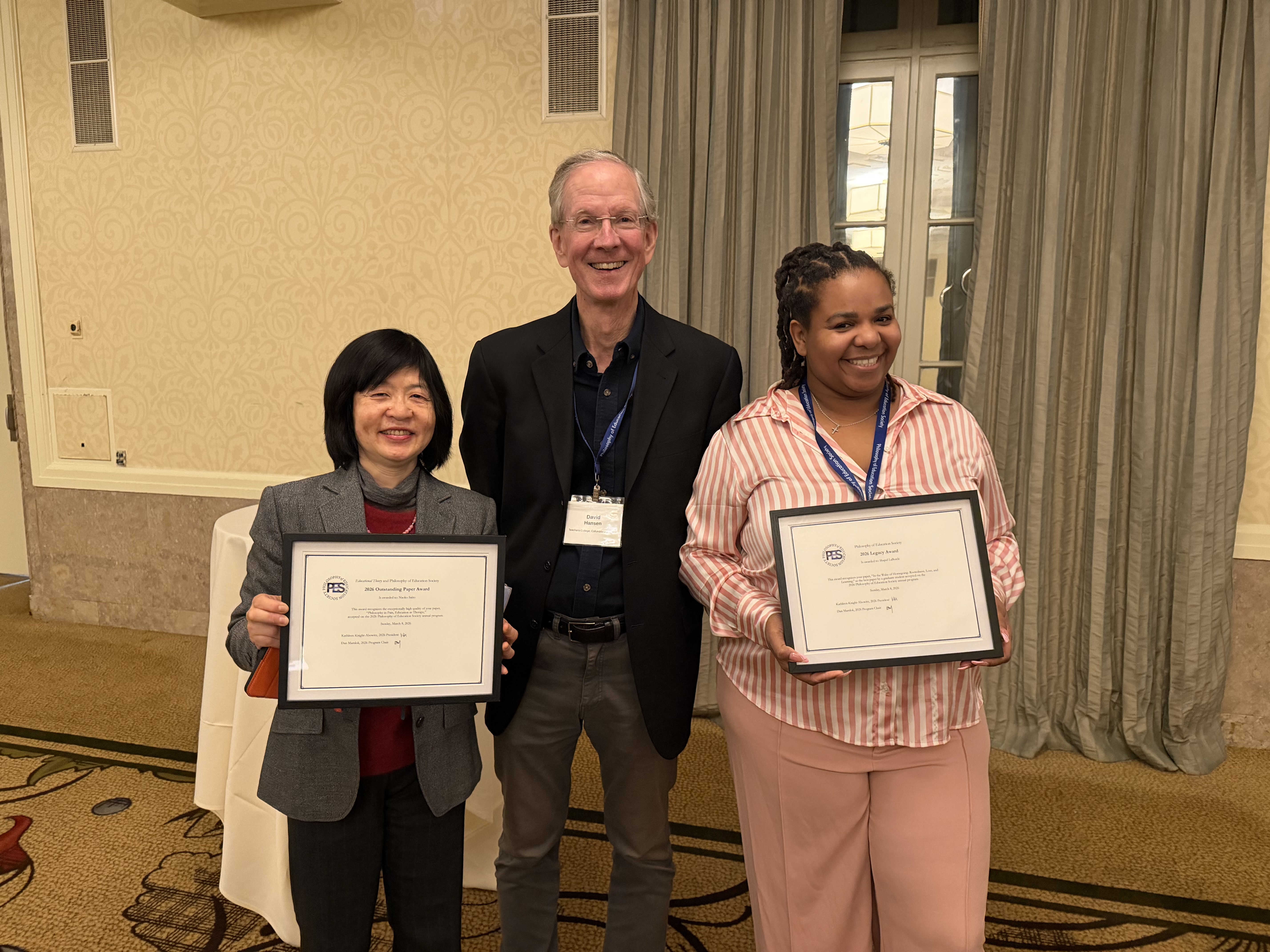 PES 2026 Best Paper Awardees