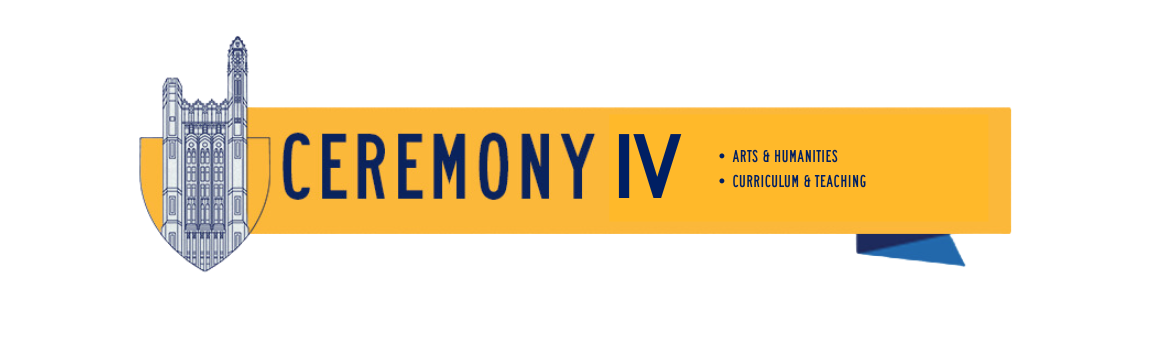 Ceremony 4 header with departments A&H and C&T