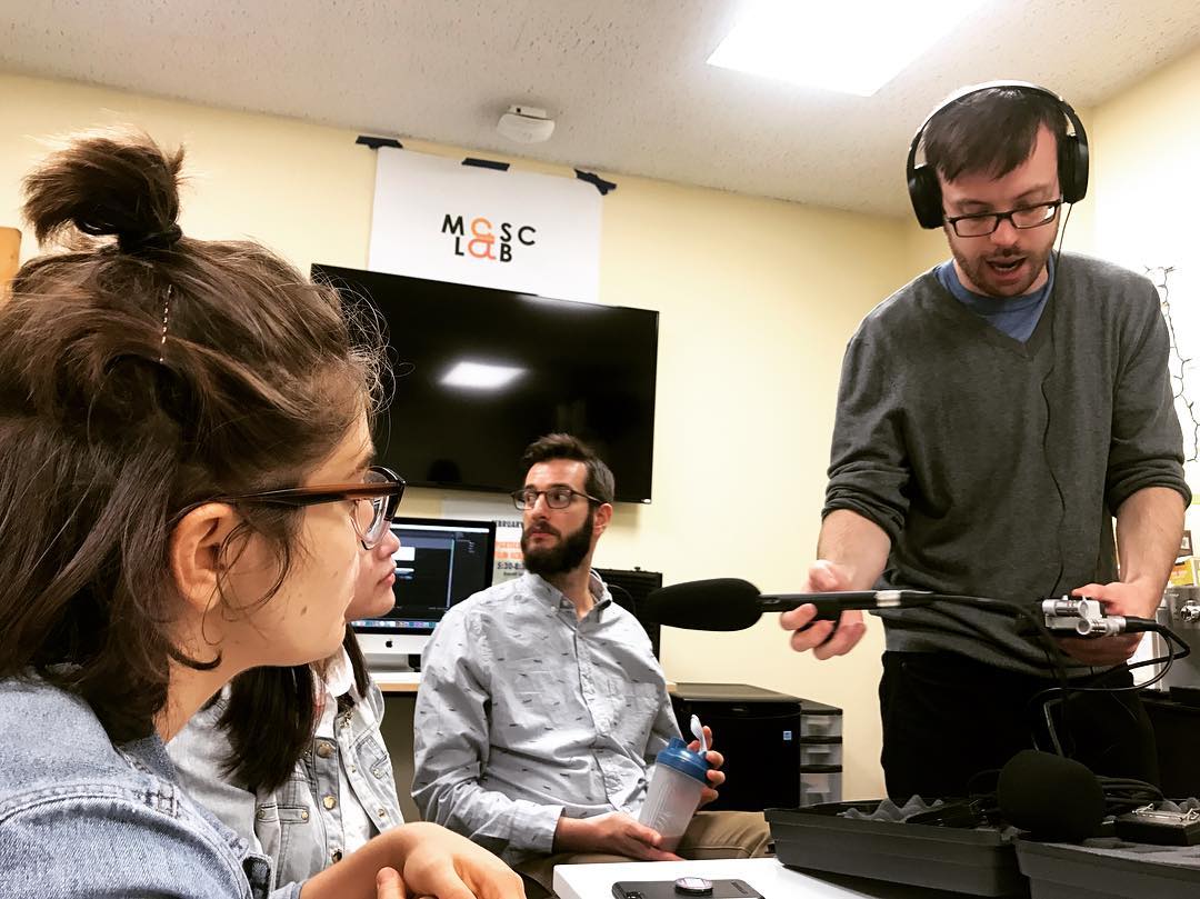 MASClab Recording a Podcast