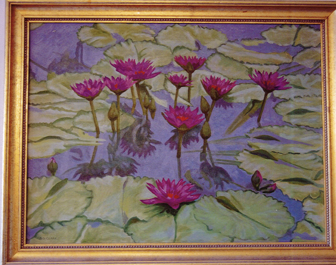 Lilypond landscape.