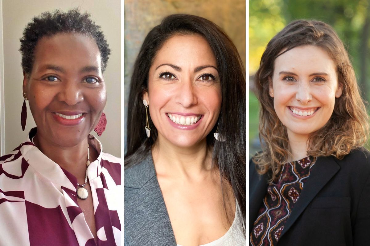 Pictured: Felicia Mensah, Michelle Troche and Sonya Troller-Renfree.