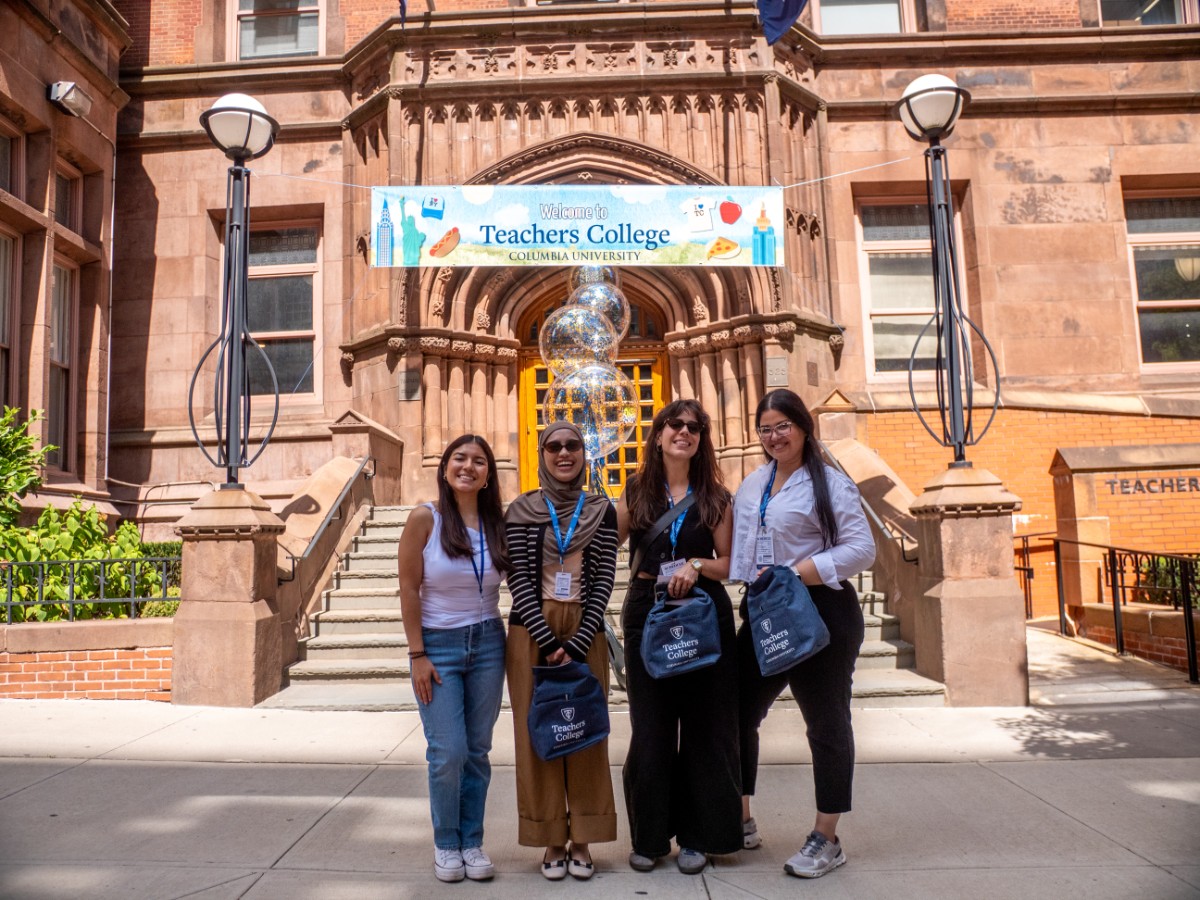 Pictured: Student on campus.