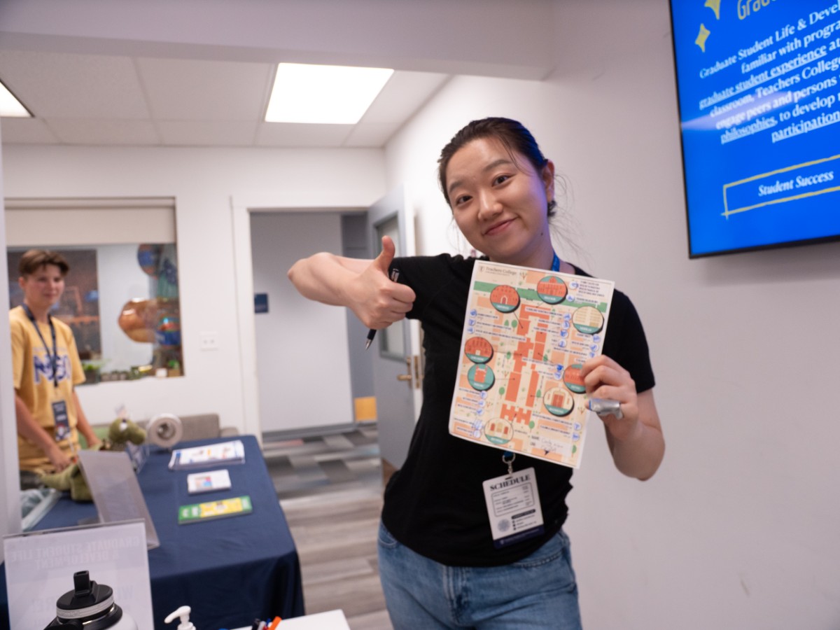 Pictured: NSO Scavenger Hunt.