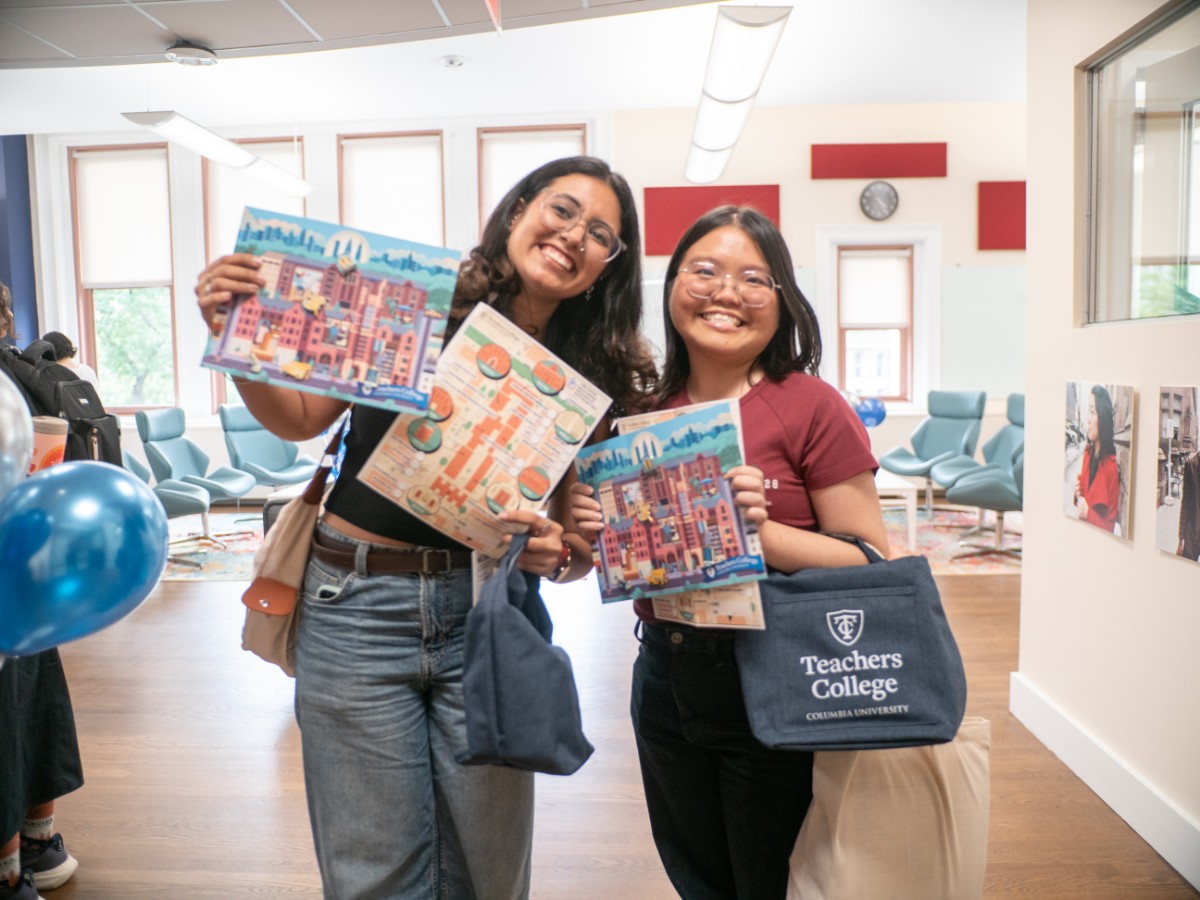 Pictured: NSO Scavenger Hunt.