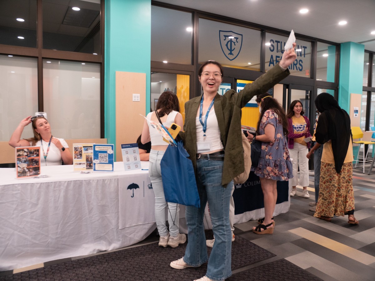 Pictured: NSO Scavenger Hunt.