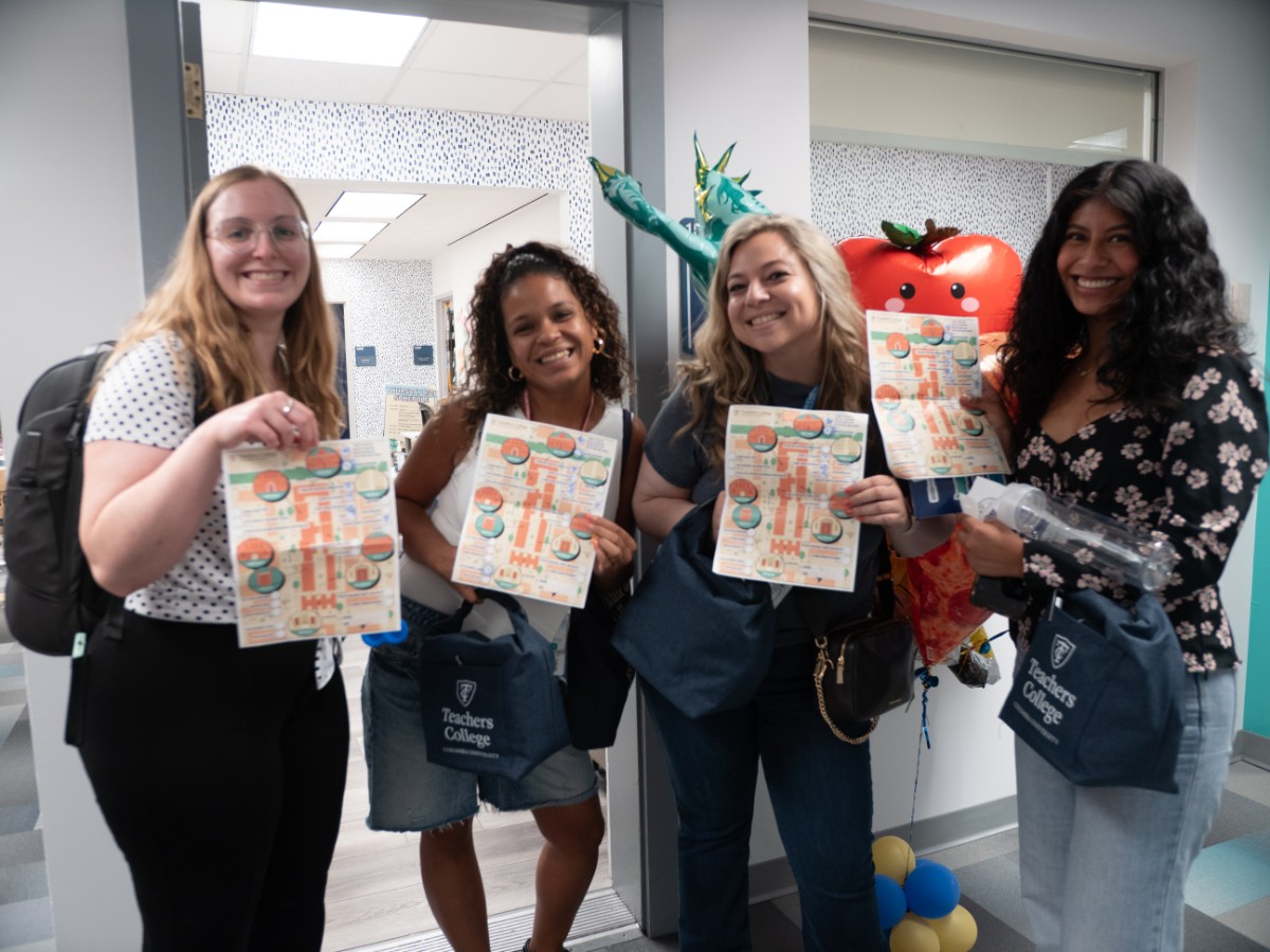 Pictured: NSO Scavenger Hunt.