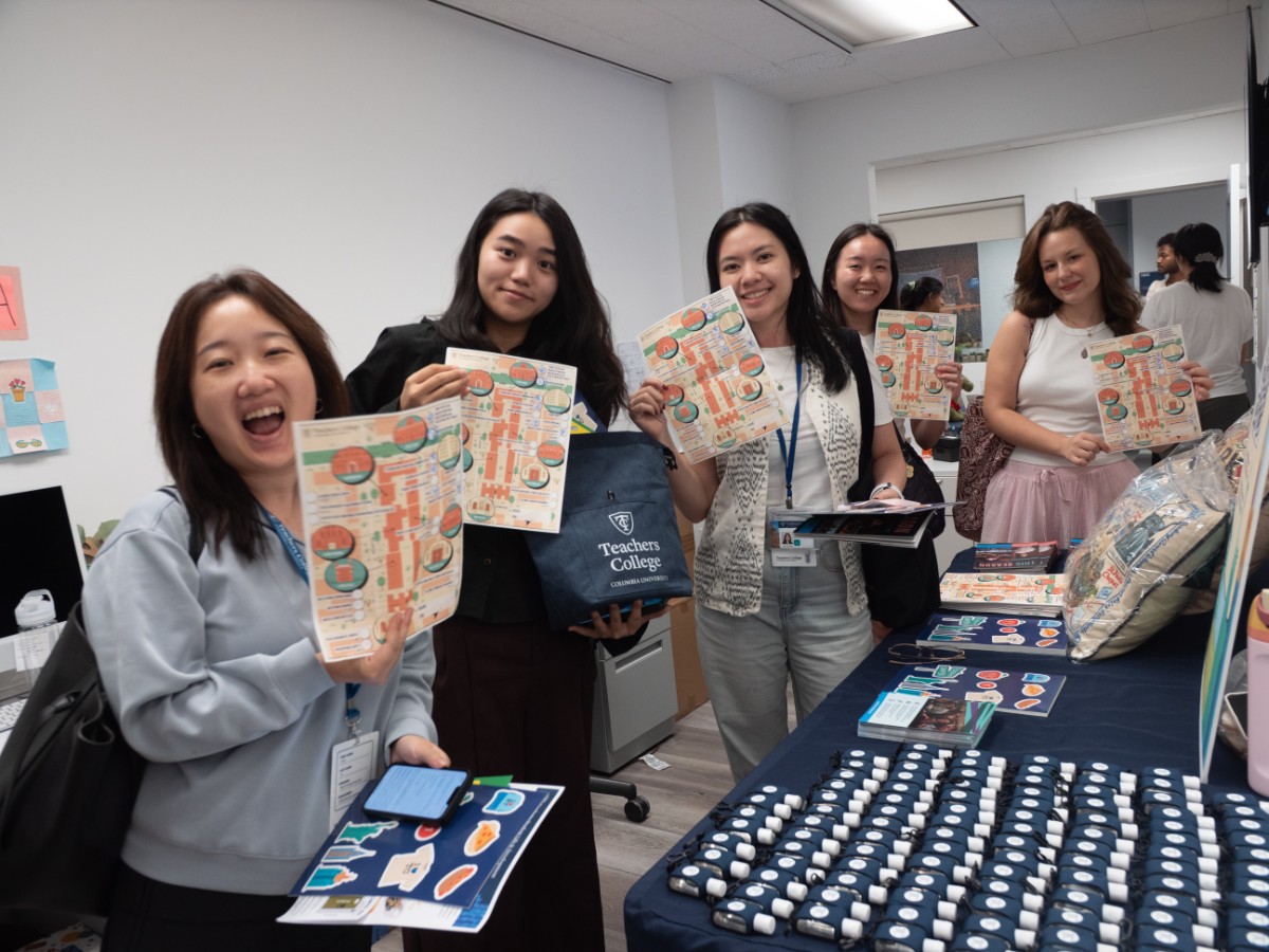 Pictured: NSO Scavenger Hunt.