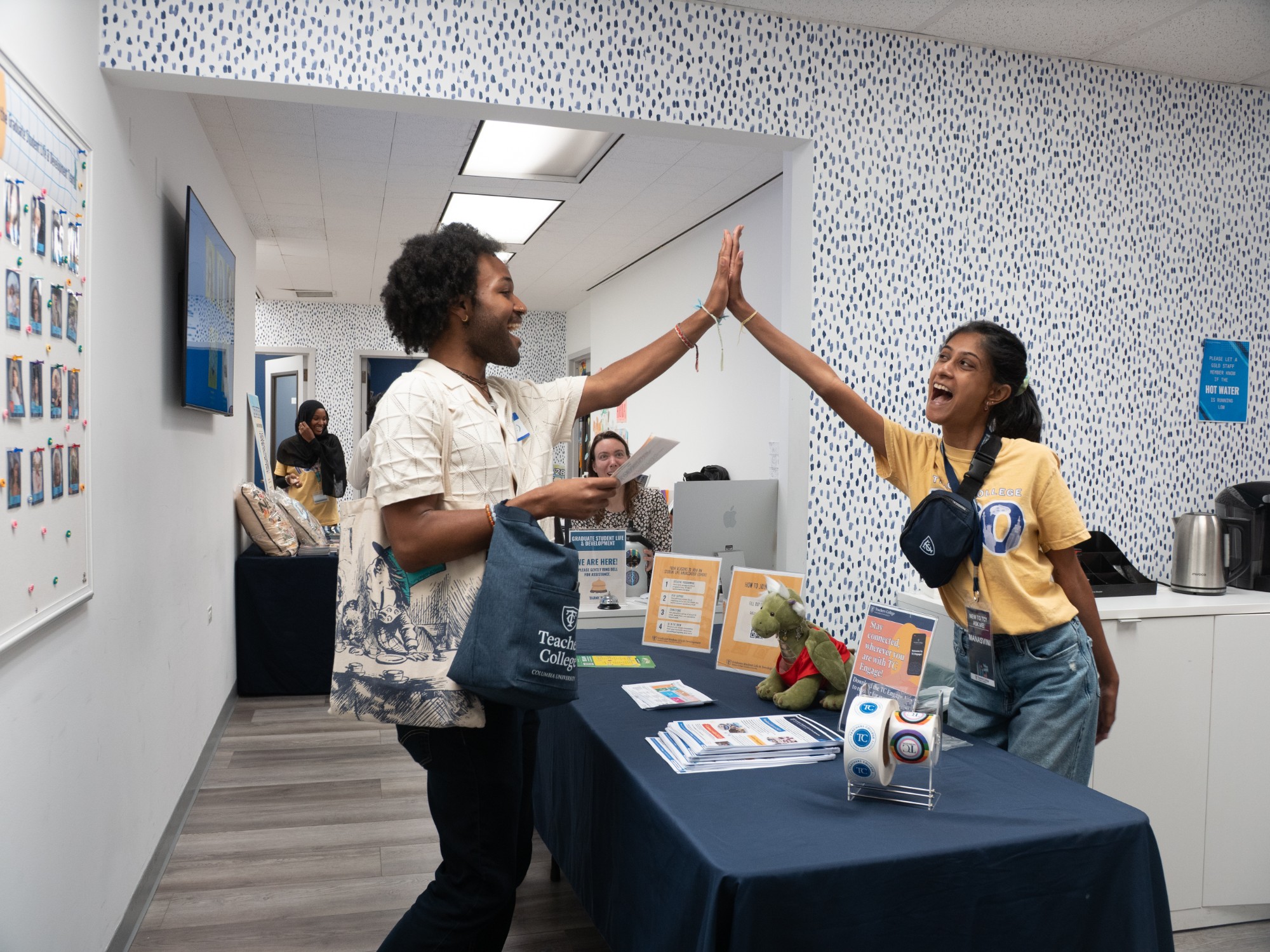 Pictured: NSO Scavenger Hunt.