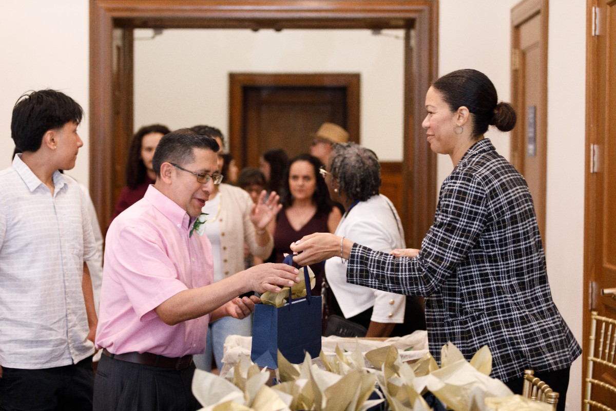 TC employees at LTR Ceremony.