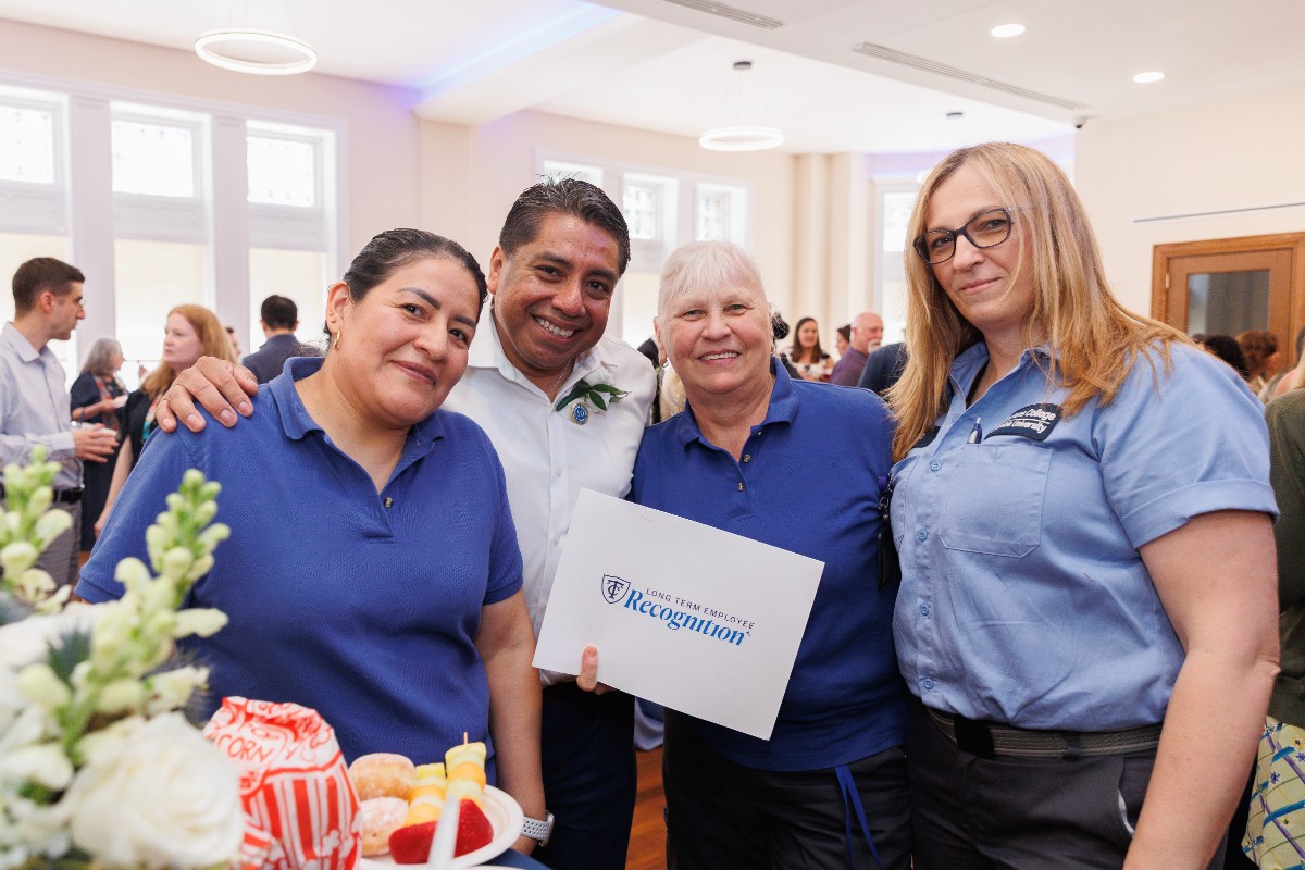 TC employees at LTR Ceremony.