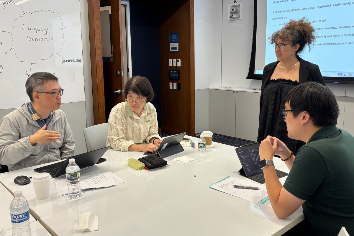 people sitting at table