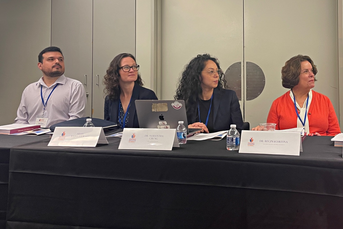 Researchers at the Hispanic Education Summit
