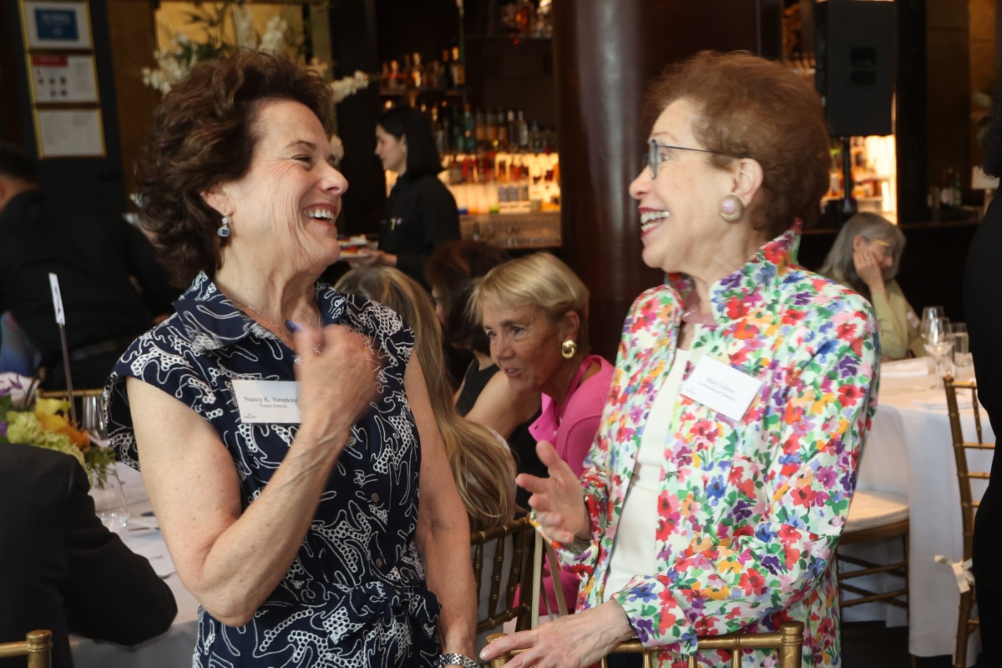 Nancy Simpkins and Mary Edlow