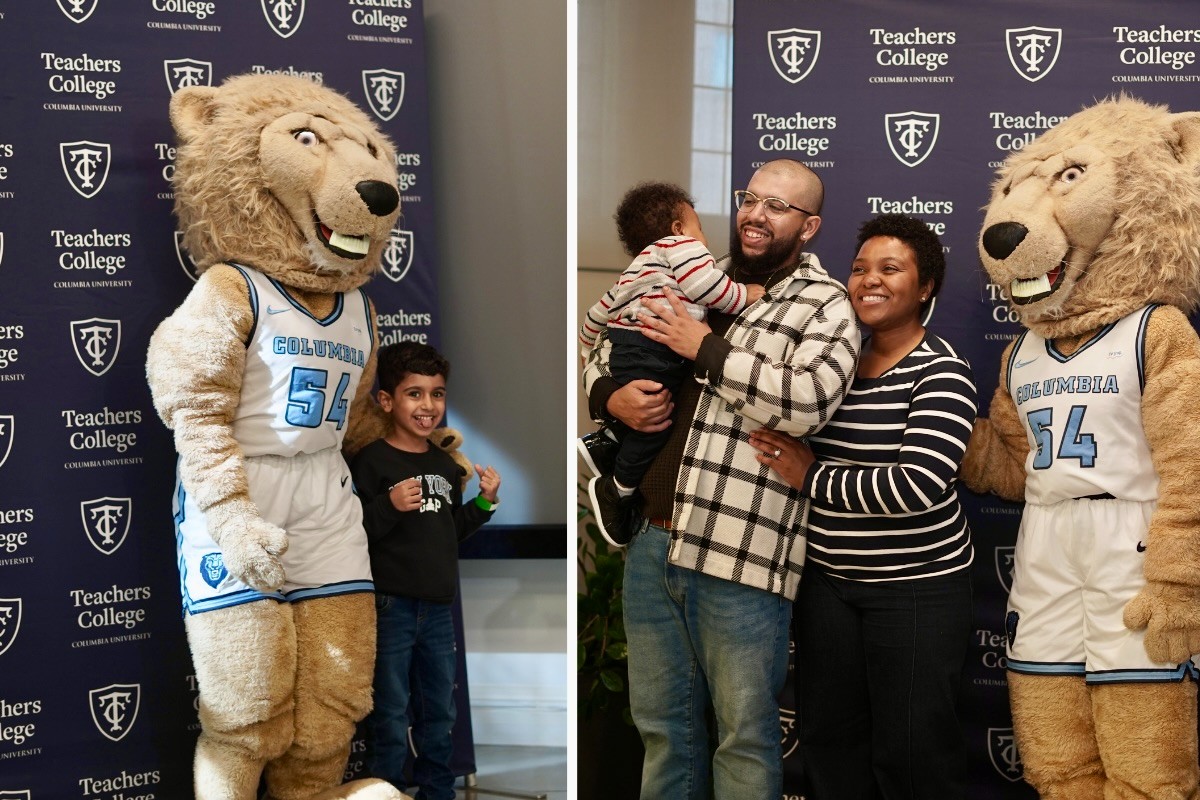 Pictured: Attendees at Family Day.